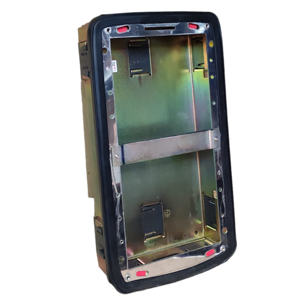 Caja empotrable Urmet 1155//62 para 2 módulos de acero k